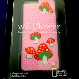 Wildflower phone case, never used